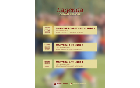 LES MATCHS DU WEEKEND