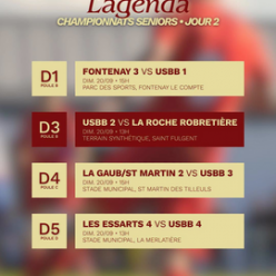 LES MATCHS DU WEEKEND