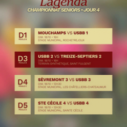 LES MATCHS DU WEEKEND