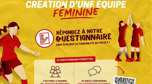 "CRÉATION ÉQUIPE FÉMININE"