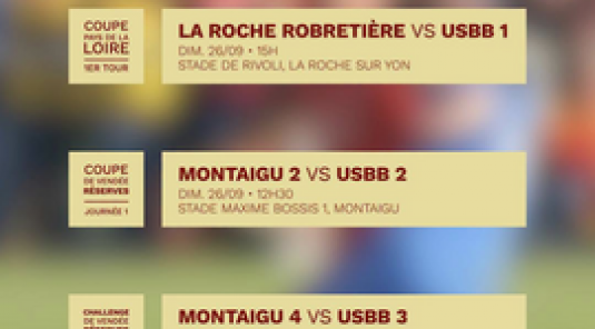 LES MATCHS DU WEEKEND