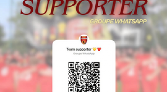 La Team Supporter débarque sur WhatsApp ! 💛❤️
